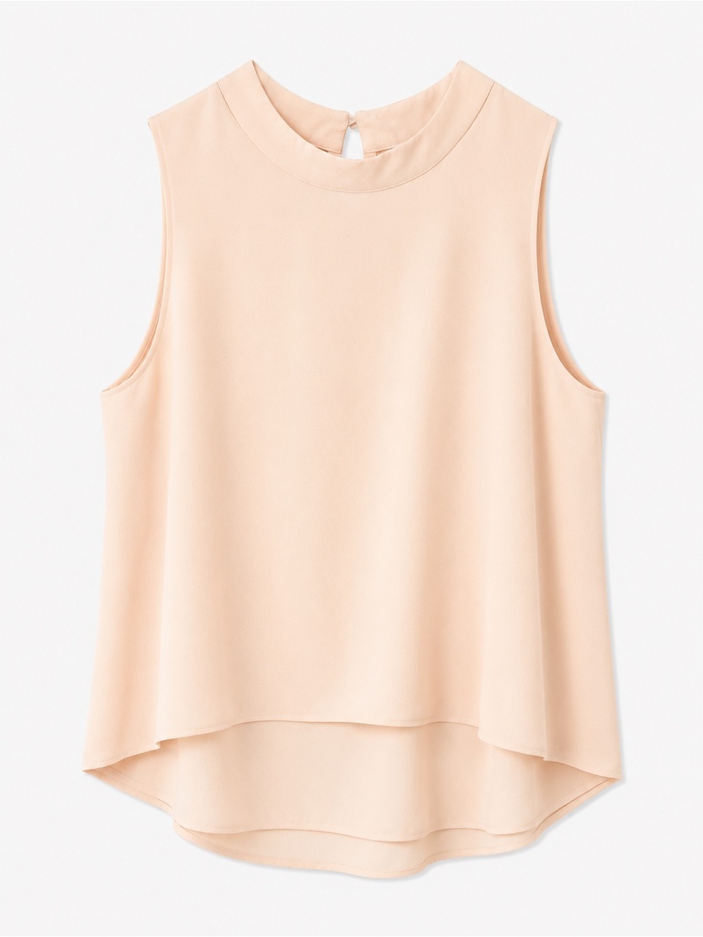 ☀️Lex & Madison Sleeveless Blouse- Women’s Large- Blush Pink